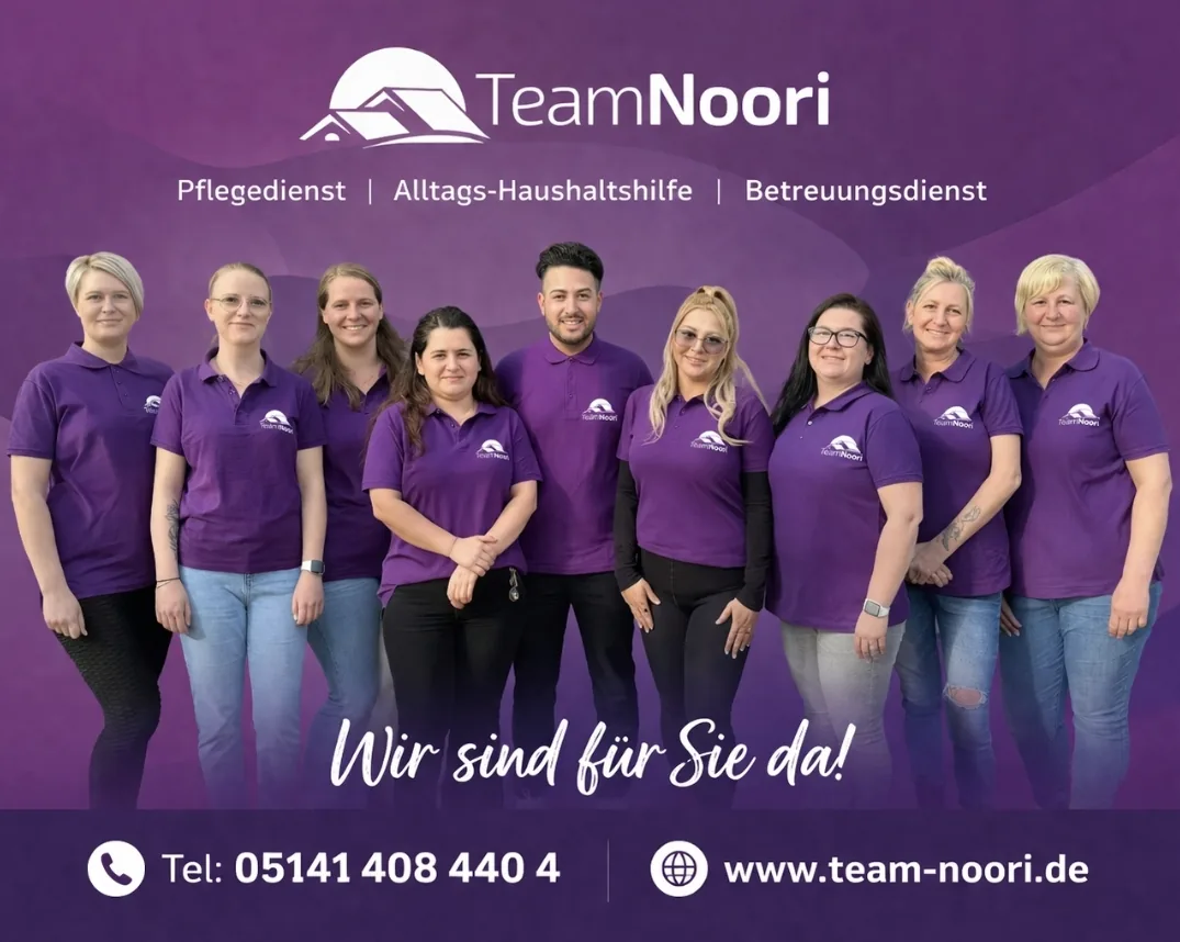 Pflegefachkraft von Team Noori im Einsatz